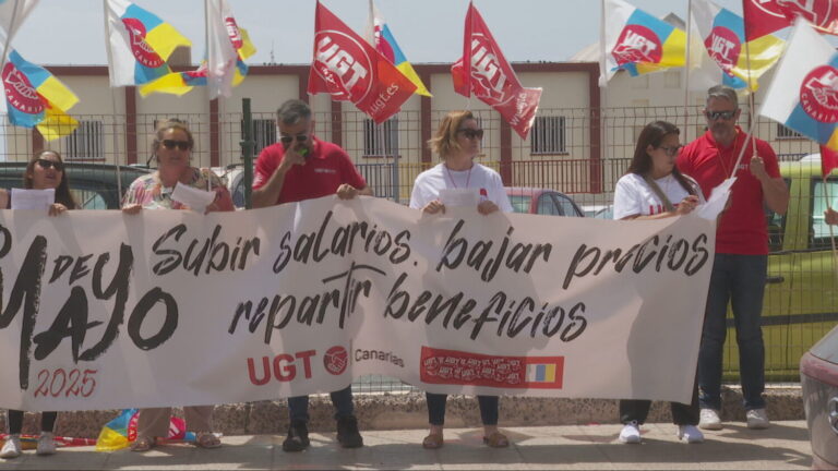 Los trabajadores del comercio de la provincia de Las Palmas paran durante tres horas