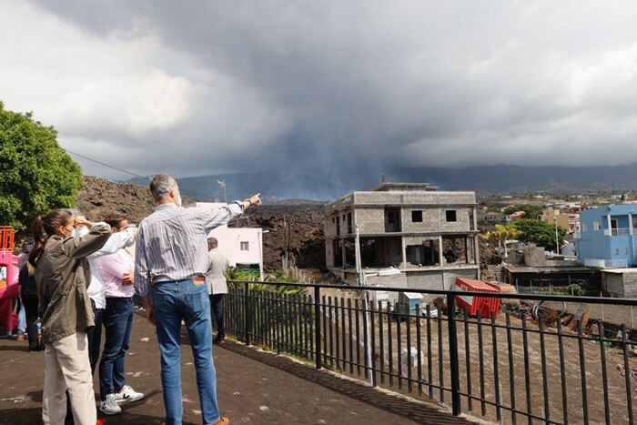 Los Reyes regresan esta semana a La Palma para reencontrarse con ciudadanos afectados por la erupción del Tajogaite