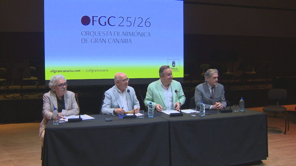 Chichon busca su sucesor para dirigir la OFGC. Presentación de la temporada 2025/2026 de la Orquesta Filarmónica/ RTVC.