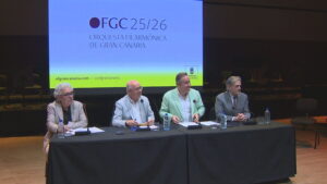 Chichon busca su sucesor para dirigir la OFGC. Presentación de la temporada 2025/2026 de la Orquesta Filarmónica/ RTVC.