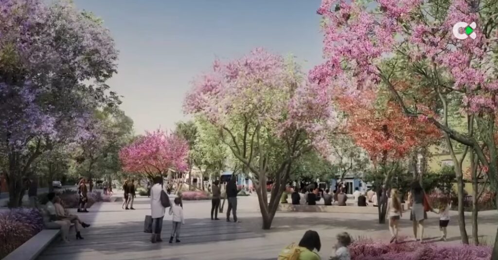 El PP denuncia que el proyecto Awa, ganador del concurso para el diseño del Paseo Guiniguada, es un "engaño visa¡ual"