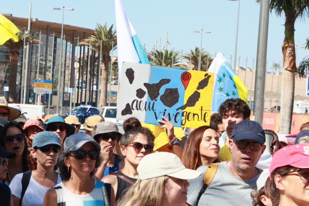 Será la tercera movilización en defensa del territorio en Canarias, los derechos sociales y la soberanía del pueblo canario