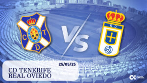 CD Tenerife vs Real Oviedo J41 LaLiga Hypermotion en el Estadio Heliodoro Rodríguez López el 25 de mayo de 2025