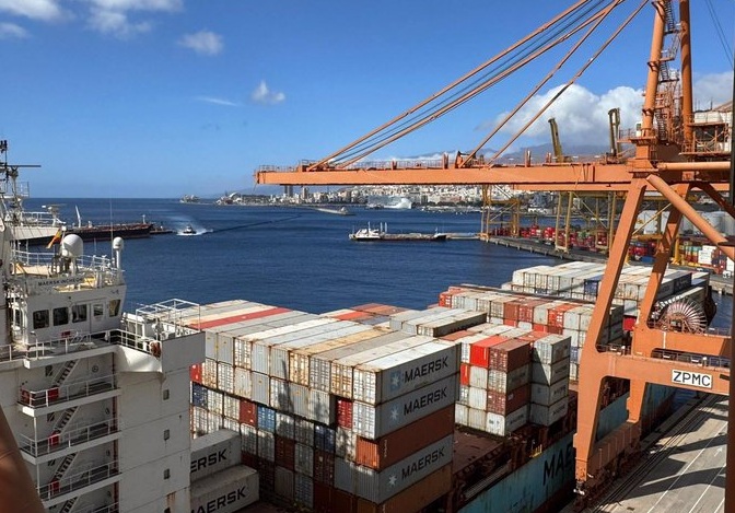 Cifras positivas en el comercio. Imagen: Actividad en el puerto de Santa Cruz de Tenerife. Europa Press