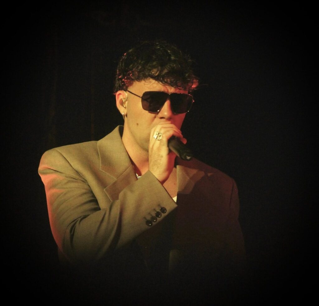 Quevedo durante uno de sus conciertos en su gira latinoamericana / Archivo