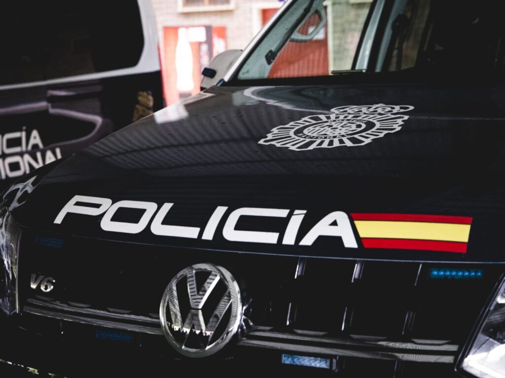 Vehículo de la Policía Nacional
