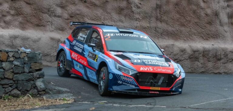 Enrique Cruz y Yeray Mujica, ganadores del 51 Rally Senderos de La Palma