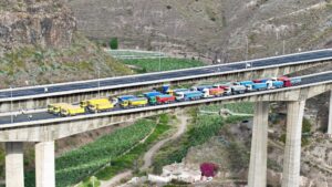 La estructura del viaducto ha recuperado toda la resistencia tras las obras de reparación que el Cabildo grancanario