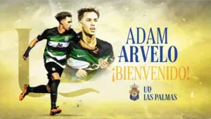 Adam Arvelo, nuevo fichaje de UD Las Palmas 16 de junio de 2025