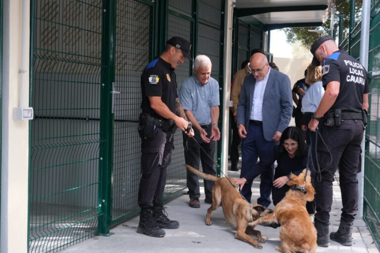 Concluyen las obras de la nueva sede de la Unidad Canina de la Policía Local