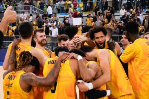 Jugadores del Dreamland Gran Canaria en la temporada recién concluida para el conjunto grancanario. Imagen Dreamland Gran Canaria