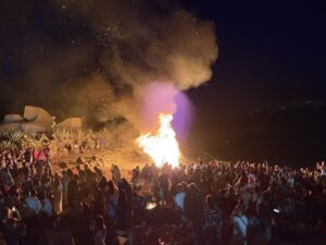 Playa Martiánez en la Noche de San Juan 2025