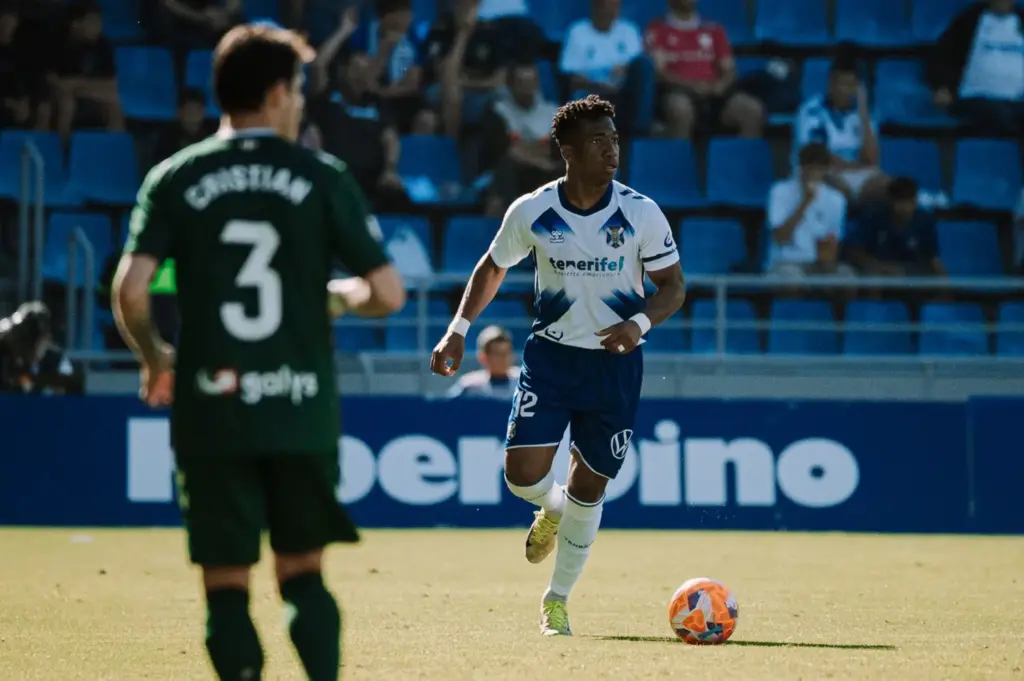 Anthony Rigoberto Landázuri. Imagen CD Tenerife