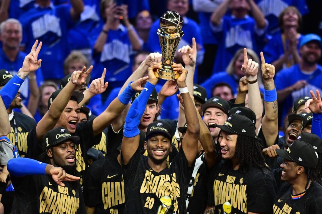 103-91. Oklahoma City Thunder se corona campeón de la NBA