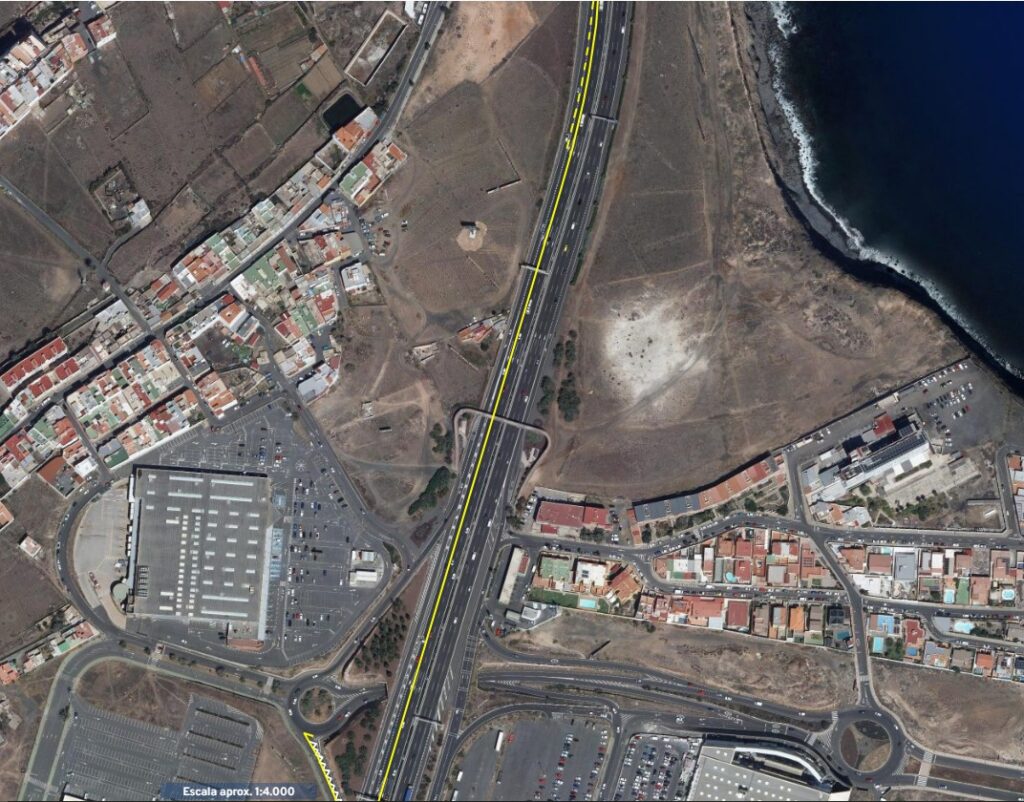 Tramo 2. Consejería de Obras Públicas, Infraestructuras, Arquitectura y Vivienda del Cabildo de Gran Canaria