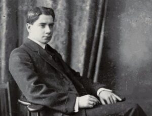 El poeta Tomás Morales. Imagen cedida por Cultura Cabildo de Gran Canaria