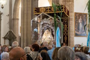 La Virgen del Pino inició su visita a Las Palmas de Gran Canaria, Telde y Vecindario el pasado 31 de mayo / Ayuntamiento de Teror