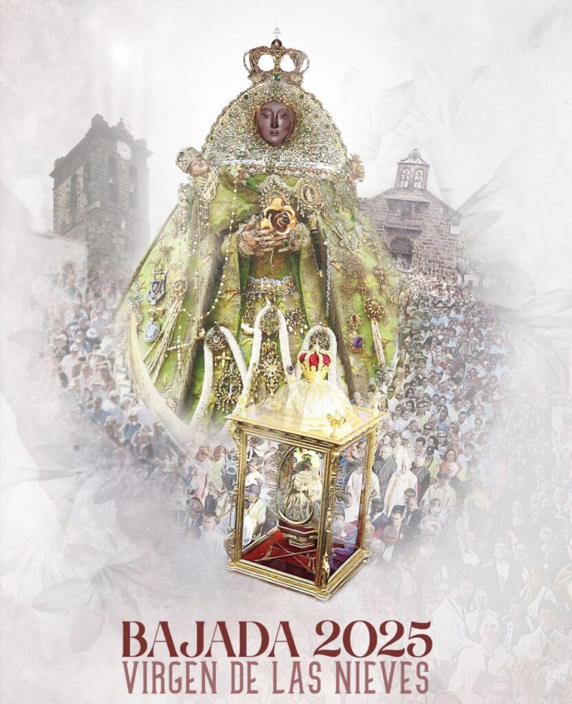 programa y fechas detalladas de la Bajada de la Virgen de las Nieves 2025
