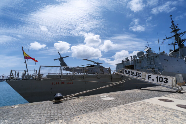 Cómo es la fragata Blas de Lezo en la que se embarca la princesa Leonor