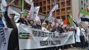 Protestas de Médicos. Imagen CESM