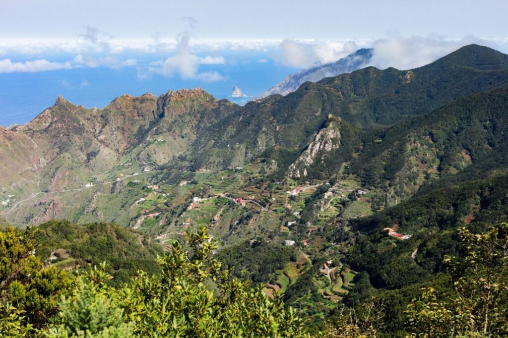Pico del Inglés, en el Parque Rural de Anaga. Imagen Cabildo de Tenerife / Europa Press