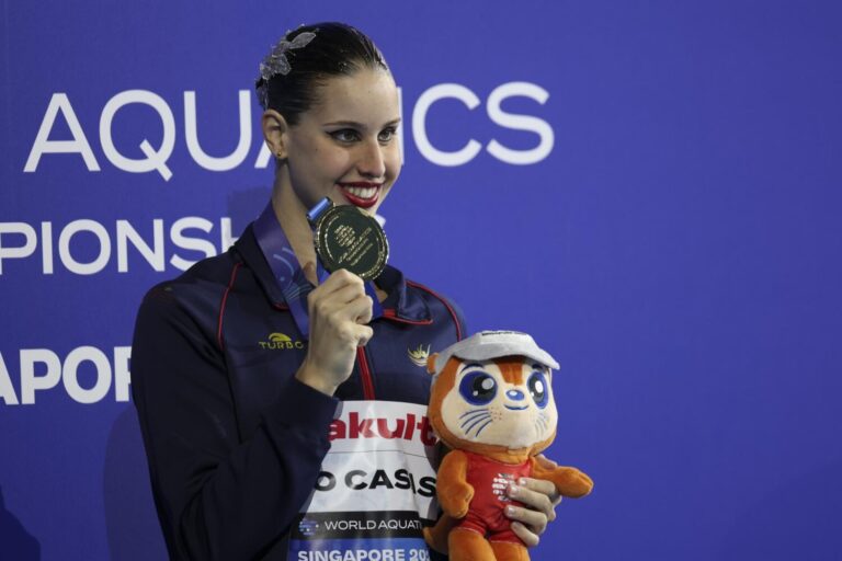 Iris Tió, Campeona del mundo de natación artística