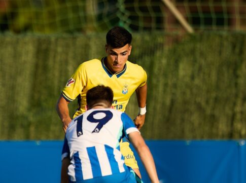La UD Las Palmas amplía el contrato del extremo Ale García hasta 2029