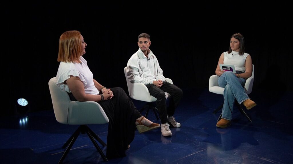 Momentos de la grabación del programa Así Somos: Ostomía.