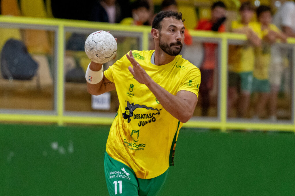 Dani Sarmiento como jugador del CB Gáldar