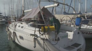 Javier, uno de los afectados por los desahucios que quiere llevar a cabo la Autoridad Portuaria en el Muelle Deportivo de Las Palmas de Gran Canaria