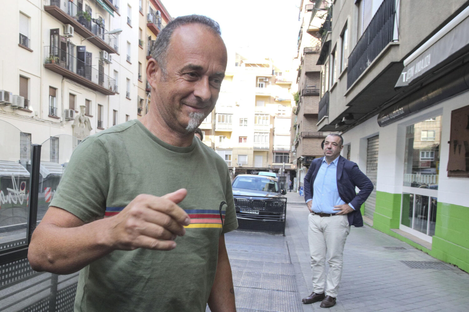 El italiano Francesco Arcuri, a quien Juana Rivas debe entregar este martes a su hijo menor por orden judicial. EFE