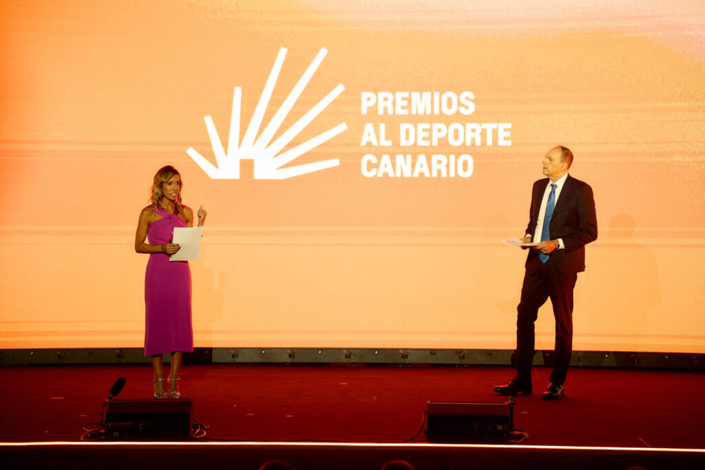Imagen de la entrega de Premios al Deporte Canario 2024