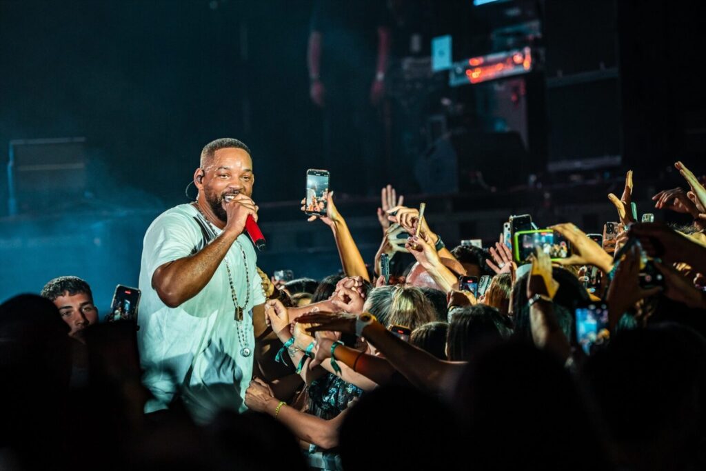 Will Smith durante su actuación en el Granca Live Fest de Gran Canaria