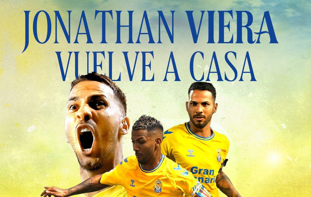 Jonathan Viera y la UD Las Palmas vuelven a unir sus caminos hasta 2026