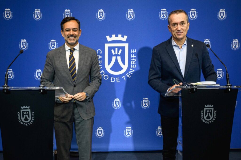Lope Afonso (PP) y José Miguel Ruano (CC) / Coalición Canaria Tenerife