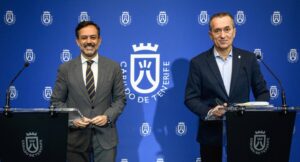 Lope Afonso (PP) y José Miguel Ruano (CC) / Coalición Canaria Tenerife