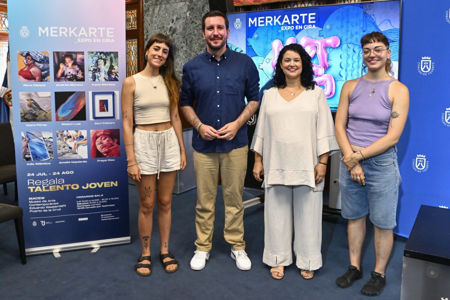 Tenerife fomenta el talento joven con una nueva edición de ‘Merkarte Expo en Gira’ 