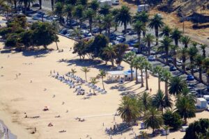 Playa de Las Teresitas. Imagen Ayuntamiento de Santa Cruz