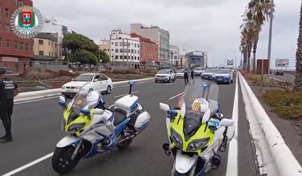 Accidente en Las Palmas de Gran Canaria