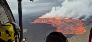 Entra en erupción un volcán en Islandia por duodécima vez en los últimos cinco años