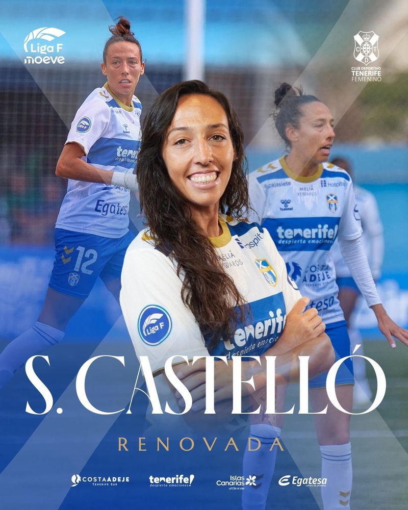 Sandra Castelló renueva con el Costa Adeje Tenerife