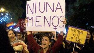 manifestante feminicidios