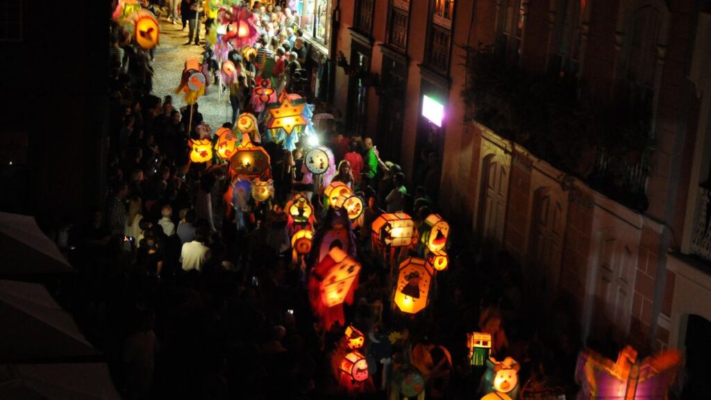Desfile de pandorgas. Imagen de archivo / Ayuntamiento de Santa Cruz de La Palma