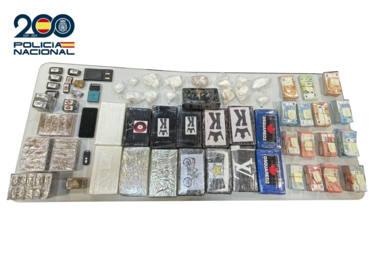 Detenido un hombre por tráfico de drogas y desmantelan un punto de venta en Cruce de Arinaga