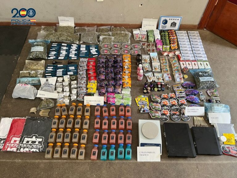 Desarticulan dos colectivos cannábicos en Adeje que traficaban con droga