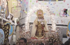 Procesión de la Virgen del Carmen de La Aurora en La Isleta 2025