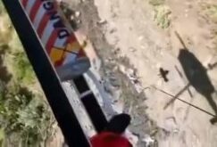 Rescatado en helicóptero en el Parque Nacional de la Caldera de Taburiente 