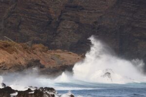 Las rachas de viento podrán superar los 80 km/h en La Palma, El Hierro, La Gomera, Tenerife y en algunas zonas del sur de Gran Canaria