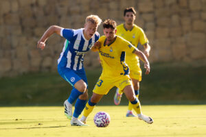 El partido frente al Brighton supuso la segunda prueba para Luis García para ver la capacidad técnica del equipo / UD Las Palmas
