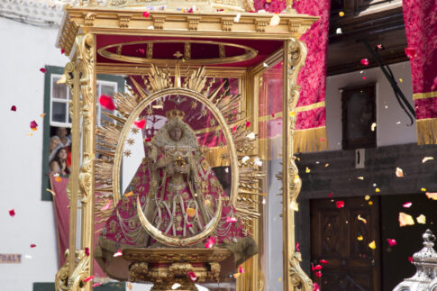 Santa Cruz de La Palma se prepara para despedir a La Virgen de Las Nieves